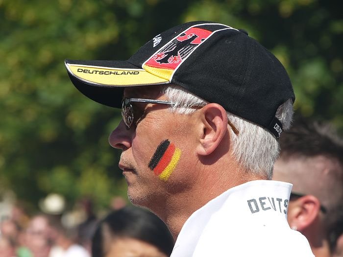 WM-Stimmung auf dem Berg