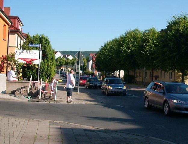 Korso in der Stadt