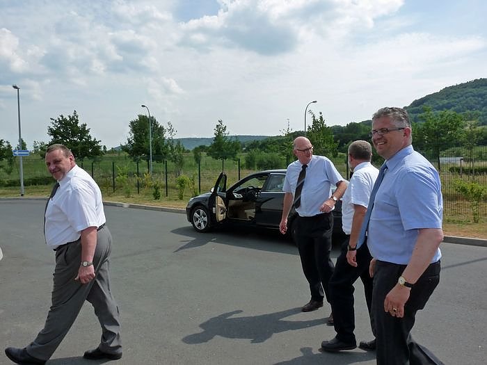 Blitzbesuch Innenminister