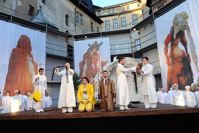 In Sondershausen auf der B&uuml;hne