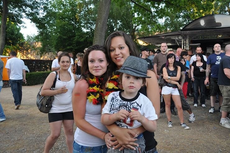 Public Viewing auf den Petersberg