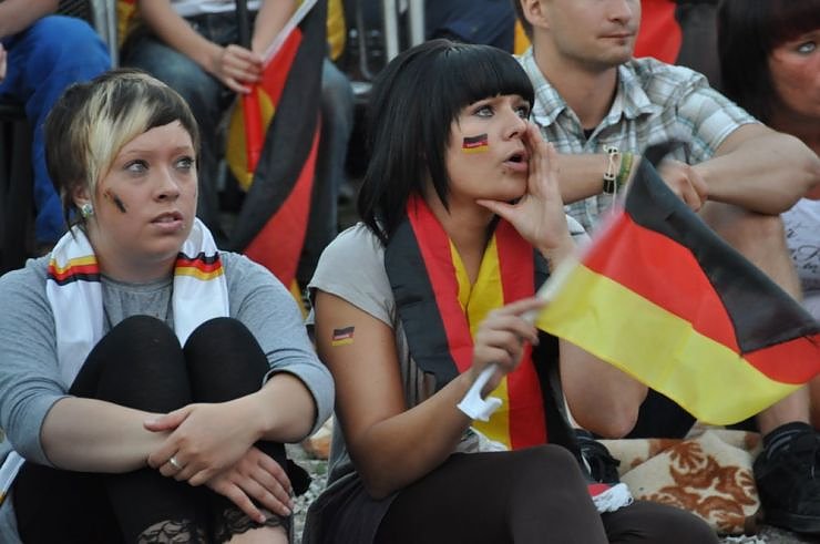 Public Viewing auf den Petersberg
