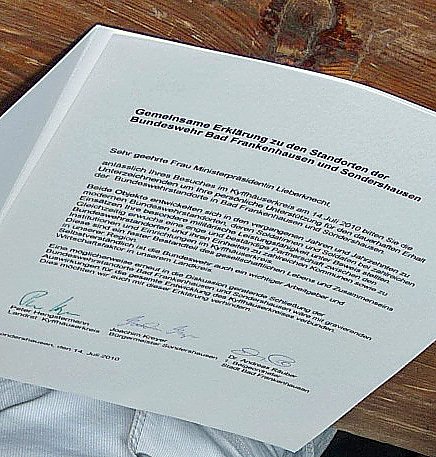 Lieberknecht bei Bundeswehr