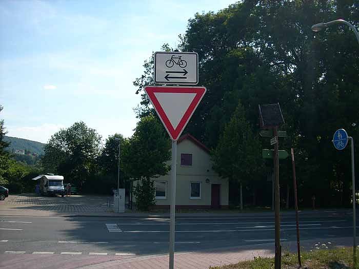 Radweg Hospitalstr&szlig;e