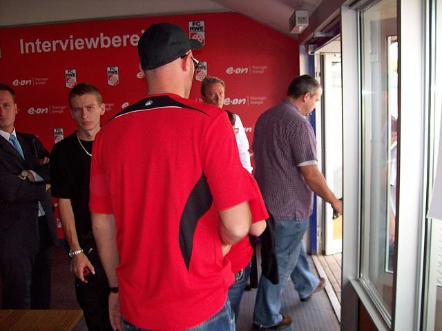 Zu gast bei Rot-Weiss Erfurt