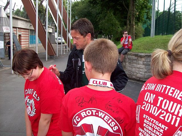 Zu gast bei Rot-Weiss Erfurt