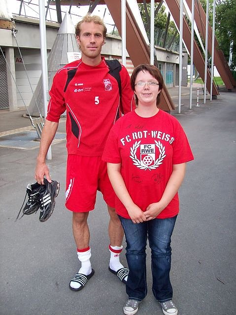 Zu gast bei Rot-Weiss Erfurt
