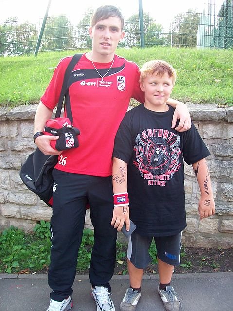 Zu gast bei Rot-Weiss Erfurt