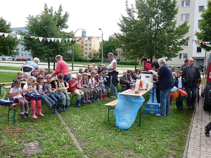 Einweihung Spielplatz