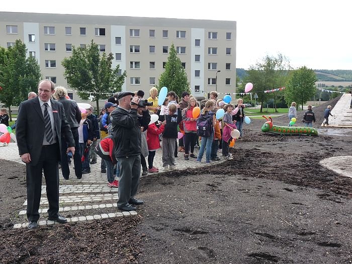 Einweihung Spielplatz