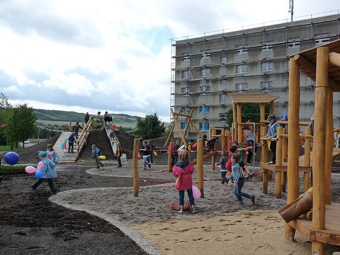 Einweihung Spielplatz
