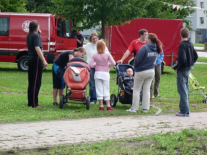 Einweihung Spielplatz