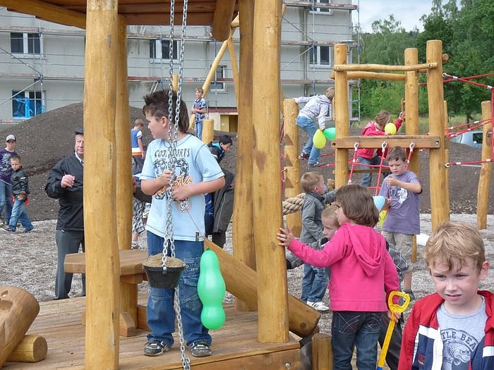 Einweihung Spielplatz