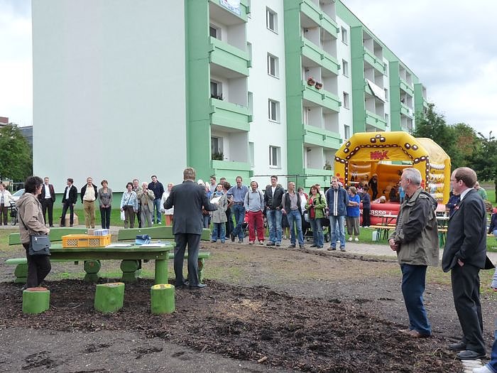 Einweihung Spielplatz