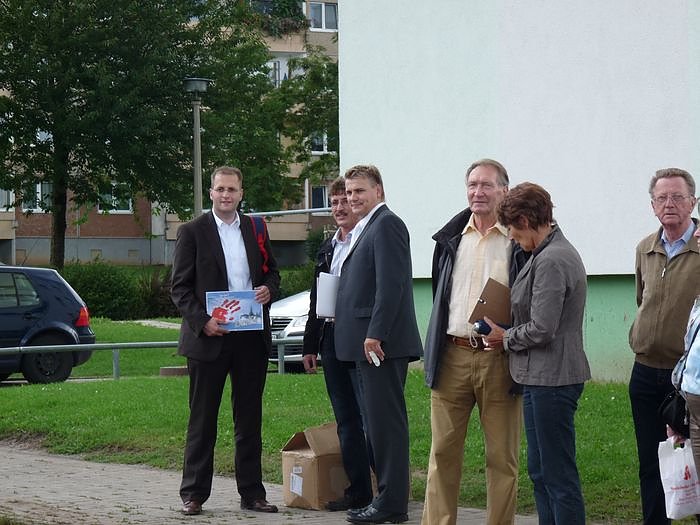 Einweihung Spielplatz