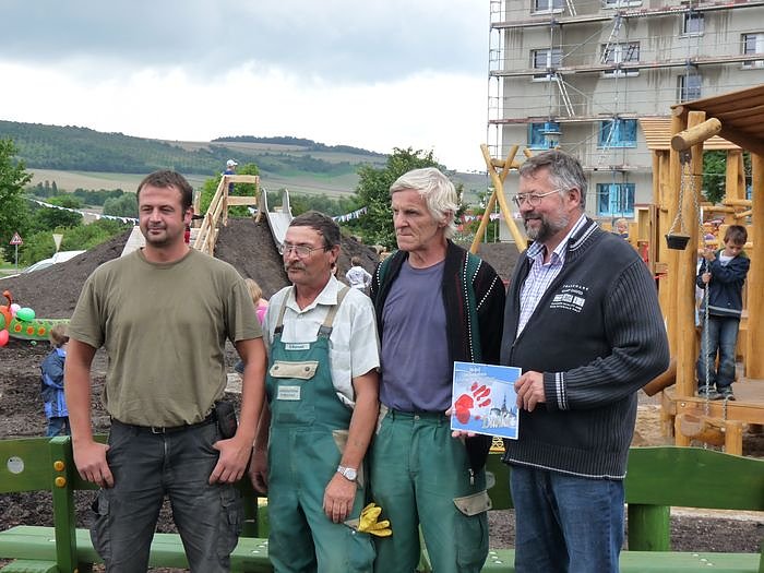 Einweihung Spielplatz