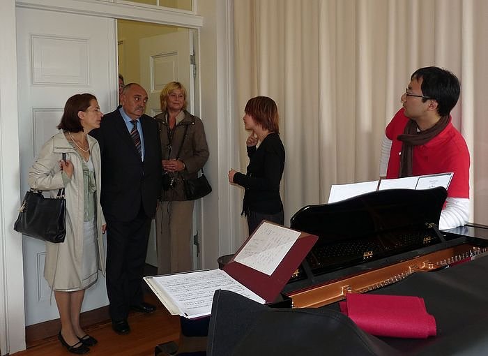 Zu Besuch in der Landesmusikakademie