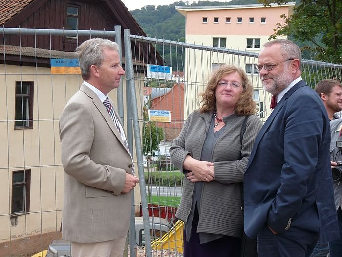 Symbolischer Spatenstich