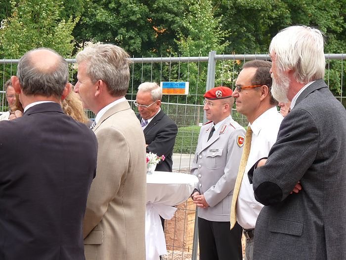 Symbolischer Spatenstich