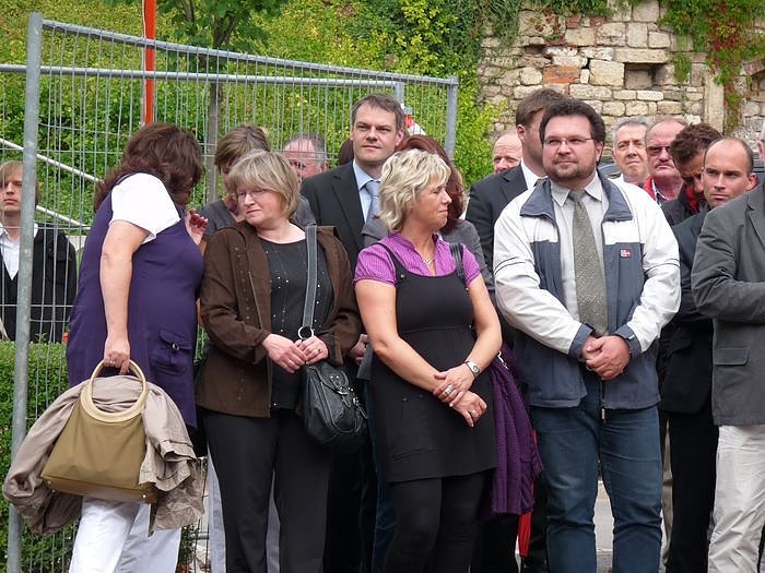 Symbolischer Spatenstich