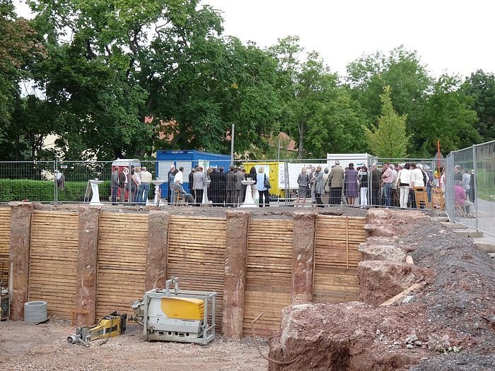 Symbolischer Spatenstich