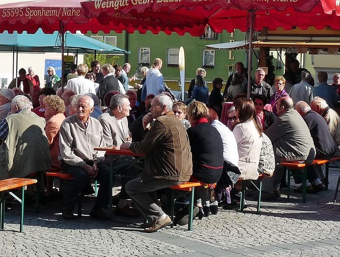 Weinfest am Nachmittag