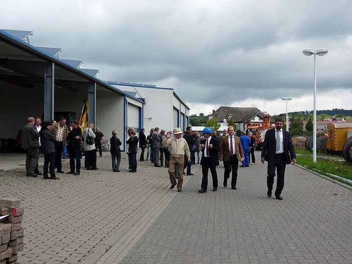 Grundsteinlegung BHKW Wippertor