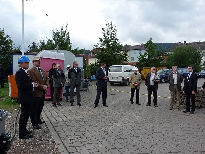 Grundsteinlegung BHKW Wippertor