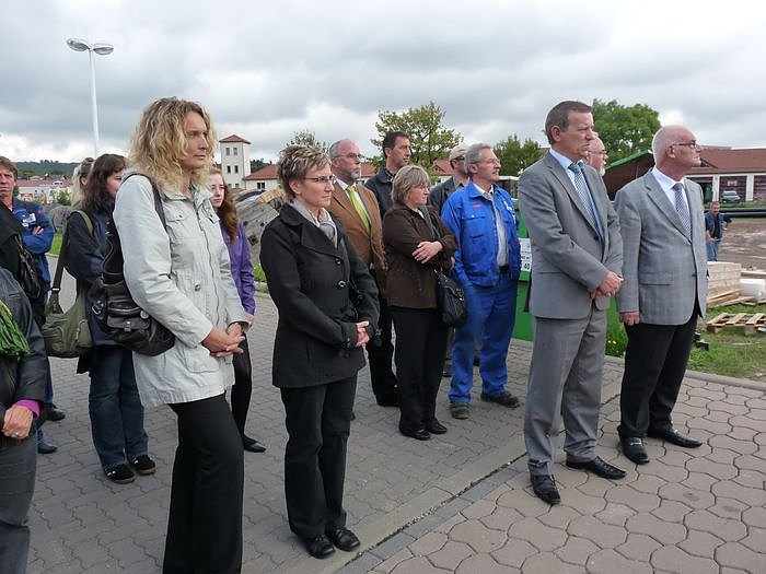 Grundsteinlegung BHKW Wippertor