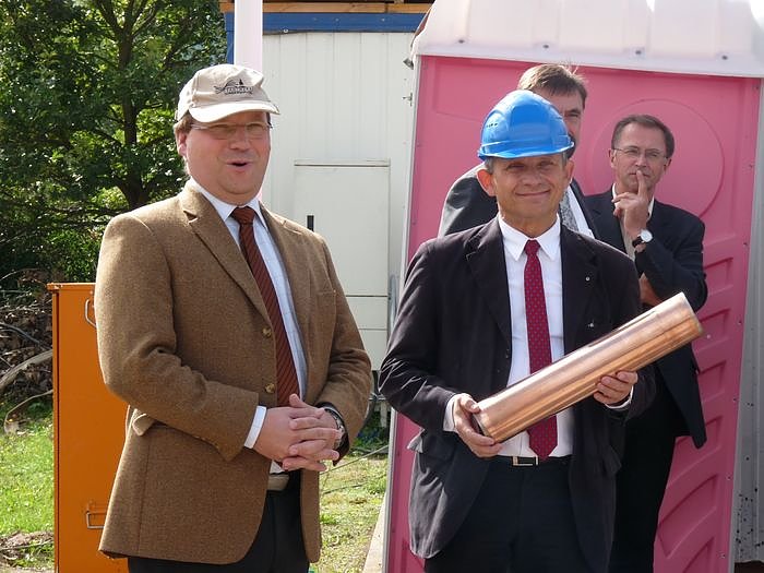 Grundsteinlegung BHKW Wippertor