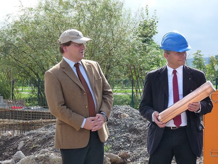 Grundsteinlegung BHKW Wippertor