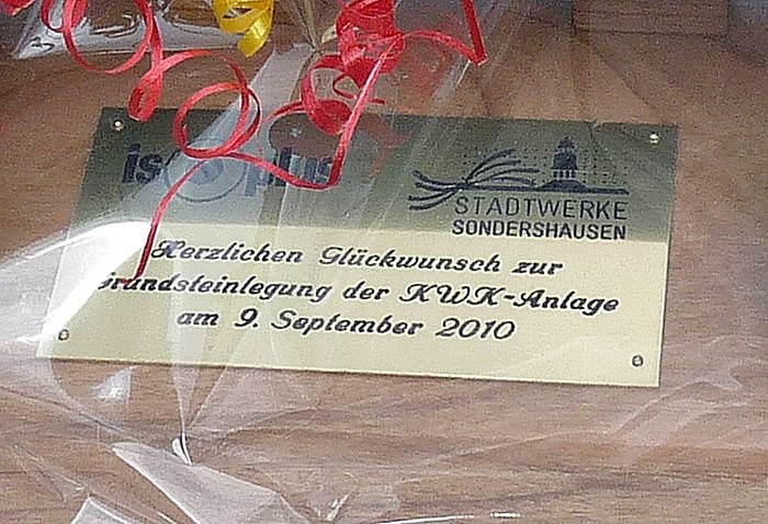 Grundsteinlegung BHKW Wippertor