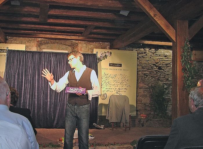 Christoph Sieber im Ochsenstall