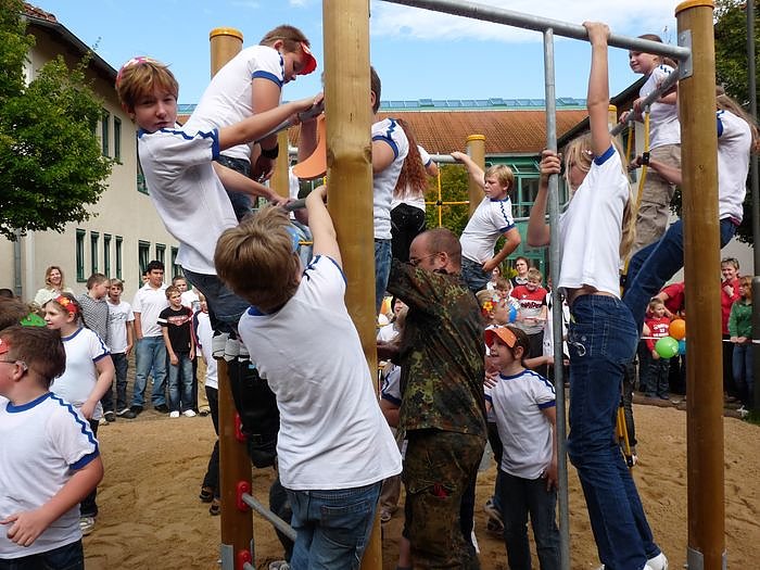 Einweihung Spielplatz