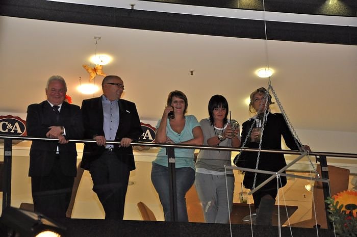 Geburtstagsfeier in der Galerie