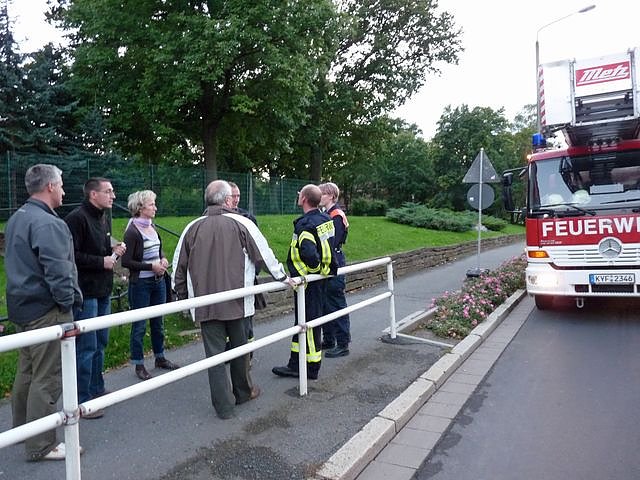 Feuerwehr an Kollwitz-Schule