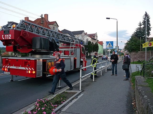 Feuerwehr an Kollwitz-Schule