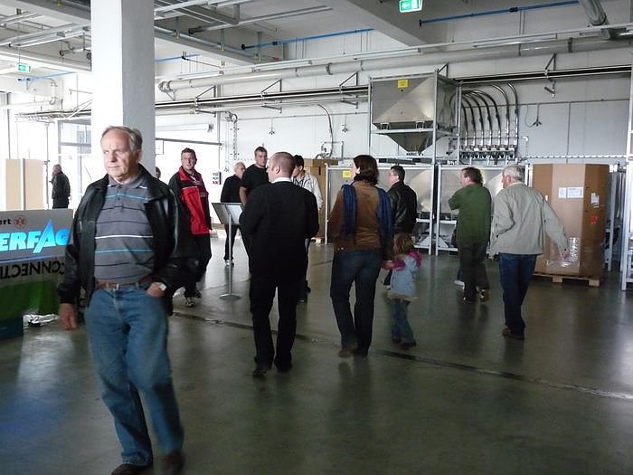 Offene T&uuml;r bei WAGO