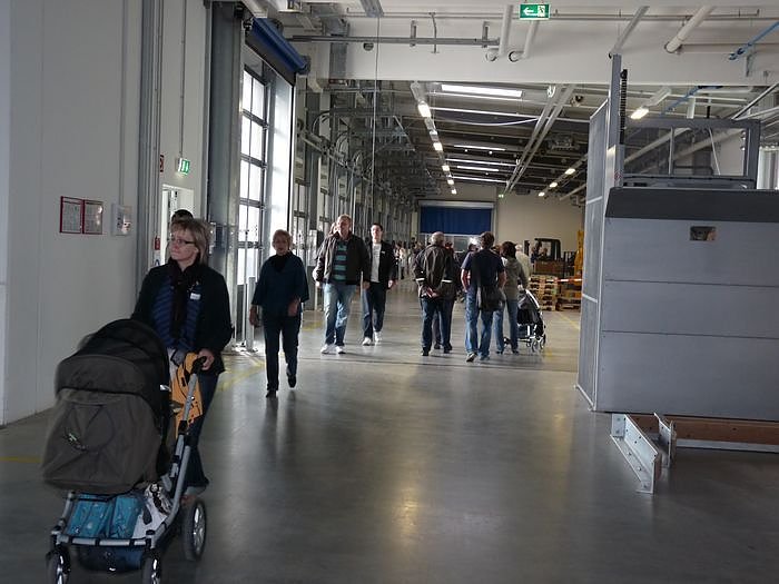 Offene T&uuml;r bei WAGO