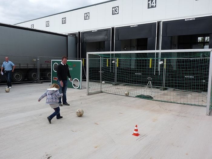 Offene T&uuml;r bei WAGO