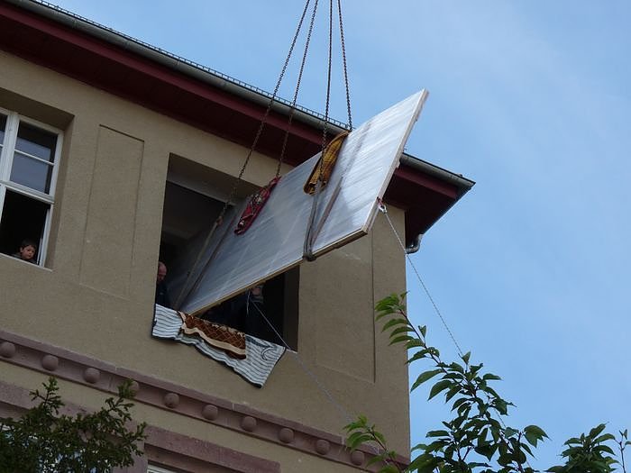 Spektakul&auml;rer Umzug