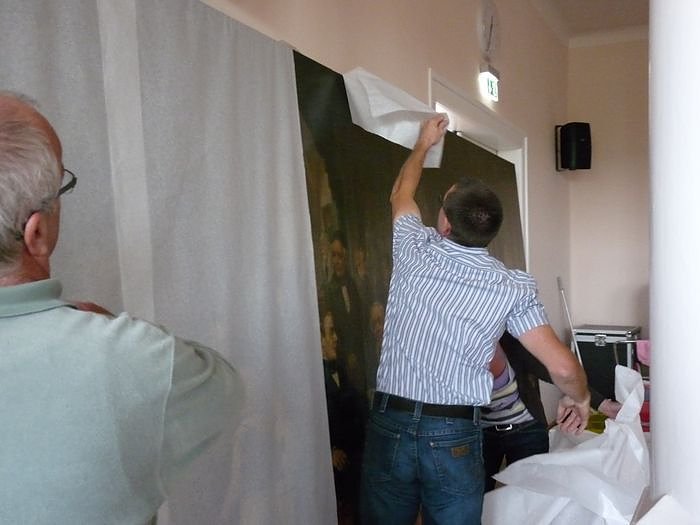 Spektakul&auml;rer Umzug