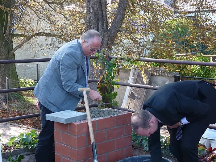 Feierliche Grundsteinlegung