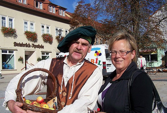 Impressionen Apfelschn&auml;pperamarkt