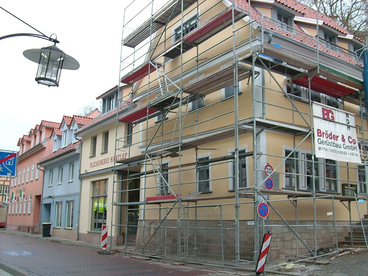 Alte Posthalterei vor der Teiler&ouml;ffnung