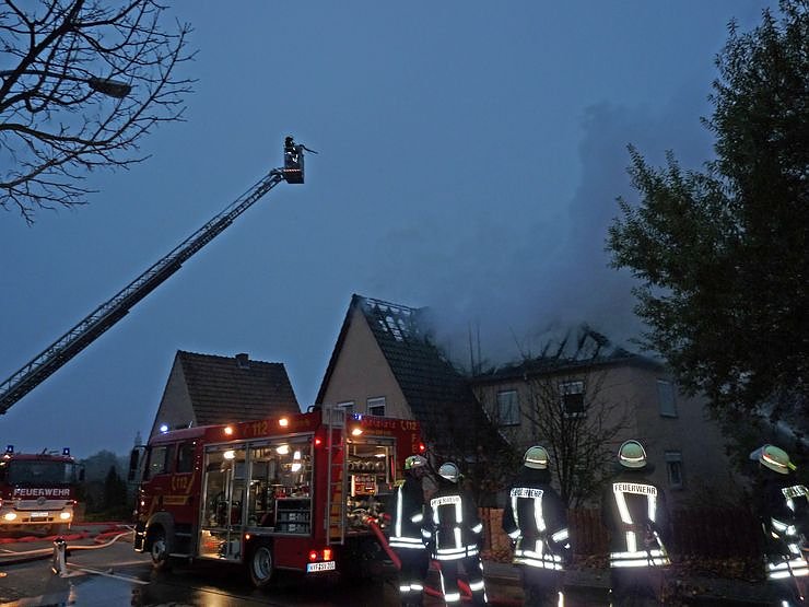 Wohnhausbrand Hospitalstra&szlig;e