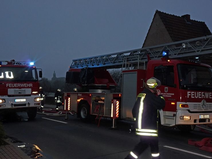 Wohnhausbrand Hospitalstra&szlig;e