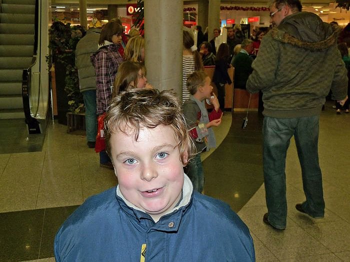 Feuerwerk in der Galerie