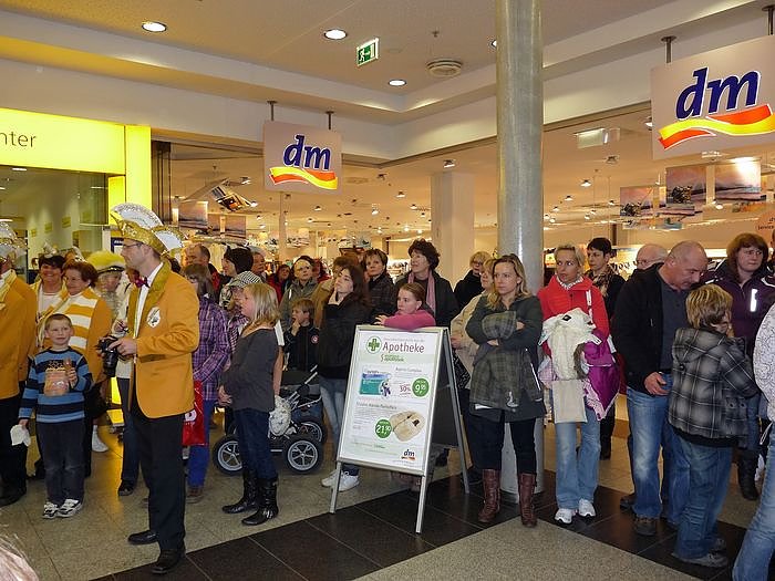 Feuerwerk in der Galerie