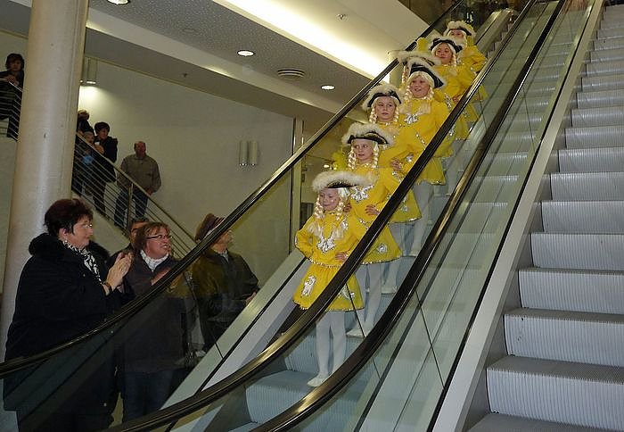 Feuerwerk in der Galerie